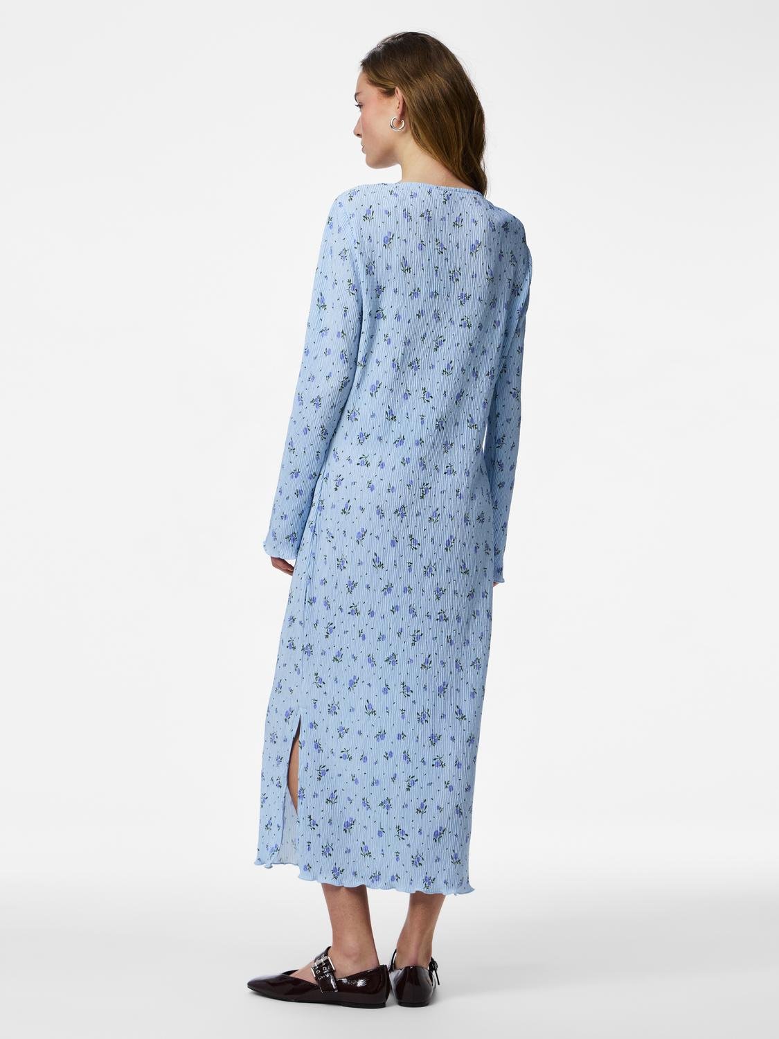 PCFLORA Midi Dress - Cashmere Blue - VERO MODA & VILA Bergvik